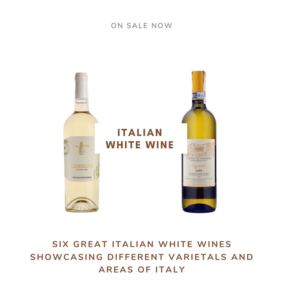 Mixed six Italian white wine pack