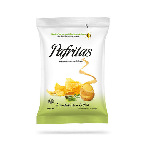 Pafritas ‘Sal Marina’ Sea Salt Crisps 140g